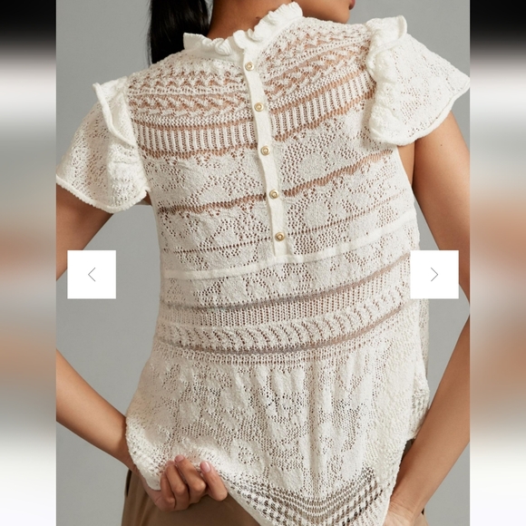 NWT Anthropologie sweater tee-medium - Picture 4 of 15